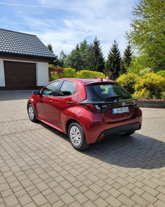 Toyota Yaris cena 69000 przebieg: 37000, rok produkcji 2021 z Krzeszowice małe 92
